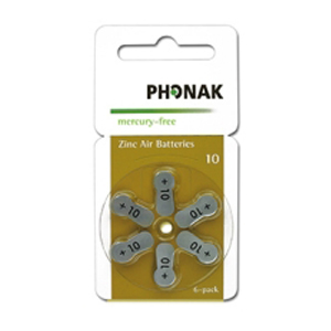 Phonak 10 Mercury Free ( 6 .)